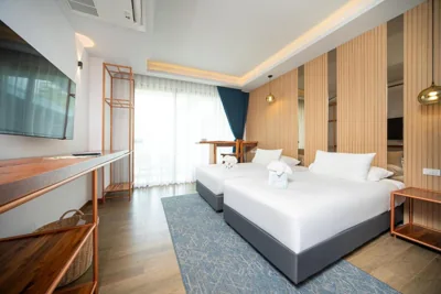 Premier-Zweibettzimmer — The Blue Mavi Hotel